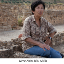 Aicha Ben Abed inspects maison de la chase.